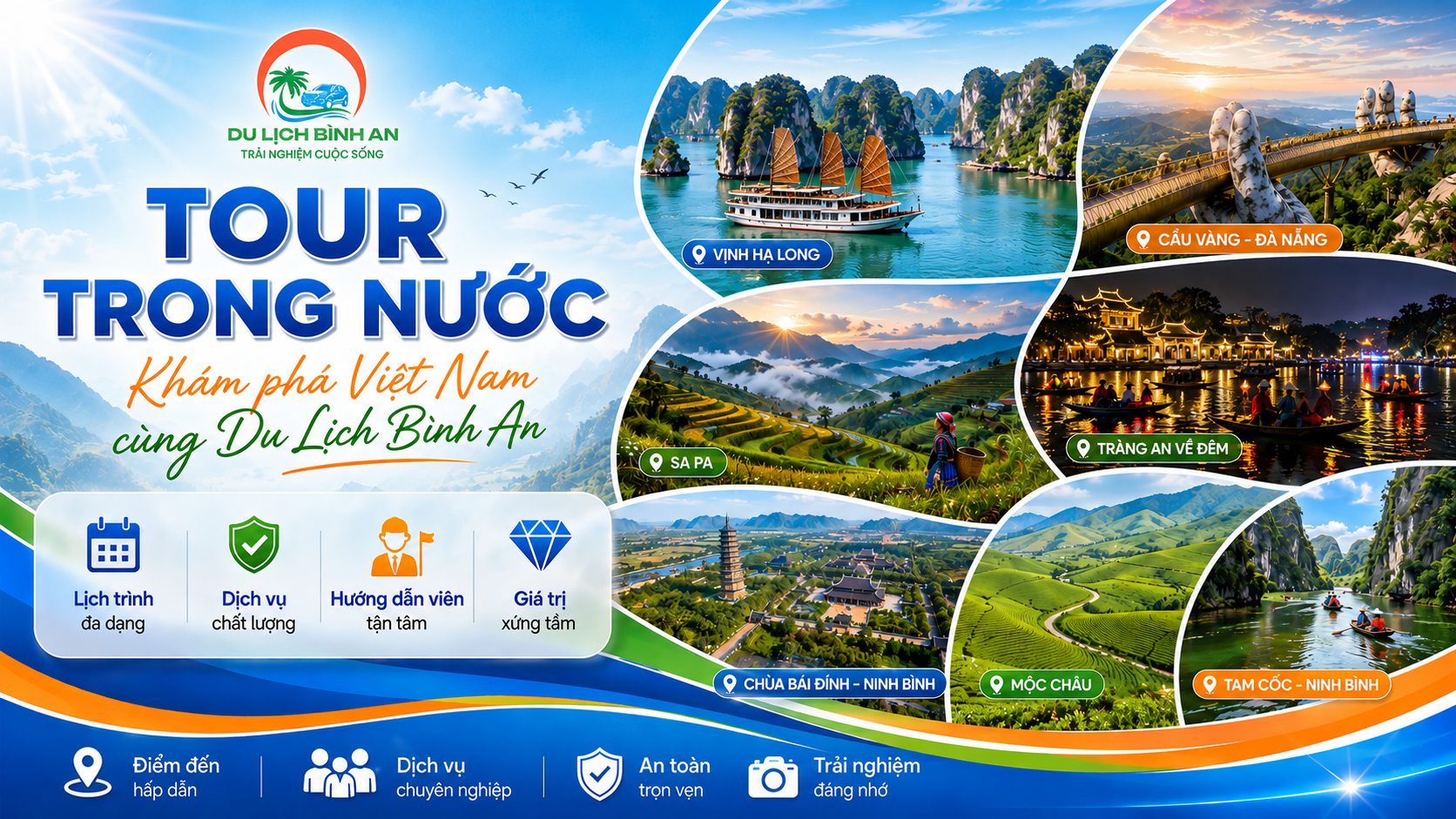 Tour du lịch nội địa